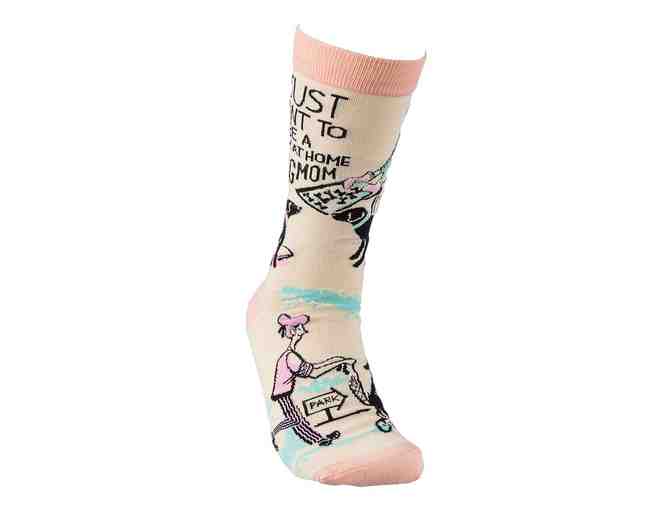 'I Just Want To Be a Stay-at-Home Dog Mom' Socks