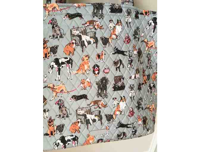 Vera Bradley Grand Tote in 'Best In Dog Show' pattern