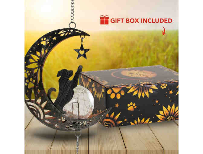 Garden Solar Lantern for Dog Lovers