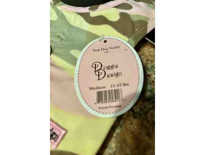 Pastel Camo Walking Vest and Leash - size M