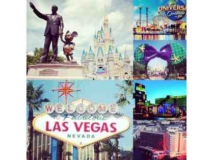 1 ticket for 2-Night Stay in Las Vegas or Orlando