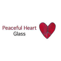 Peaceful Heart Glass