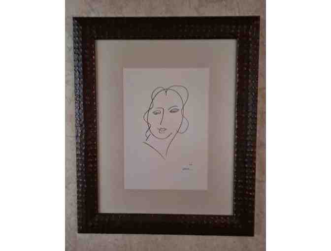 Two Extremely Rare, Initialed Lithographs by Henri Matisse - Photo 3