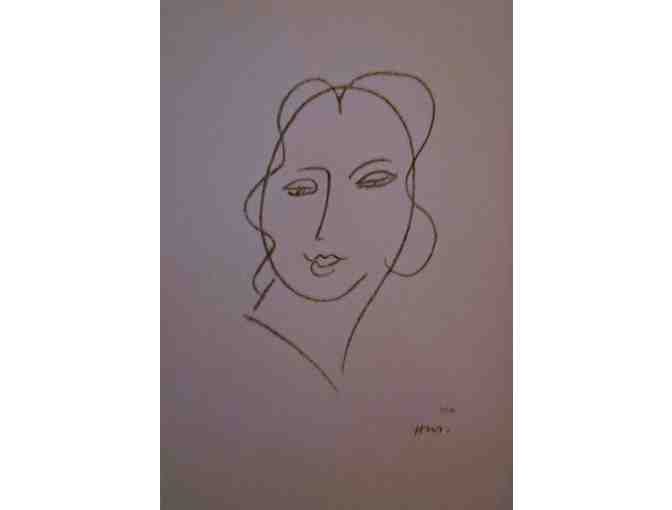 Two Extremely Rare, Initialed Lithographs by Henri Matisse - Photo 1