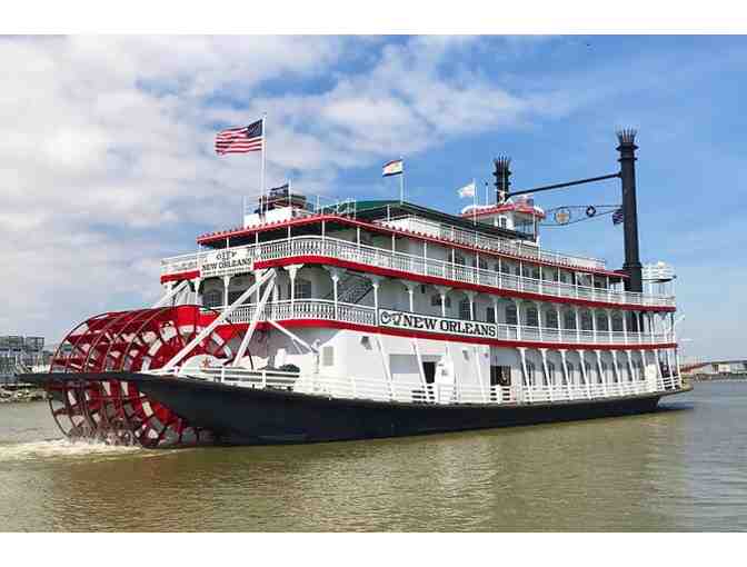 Enjoy a Cruise with Dinner for 2 on the Steamboat Natchez!