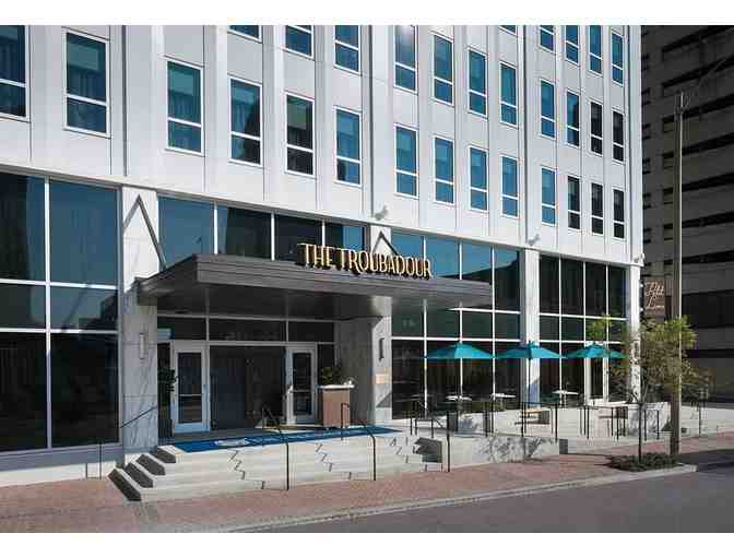 Enjoy a Two Night Stay at the Troubadour Hotel + 2 WWII Tickets + $100 Restaurant Cert.