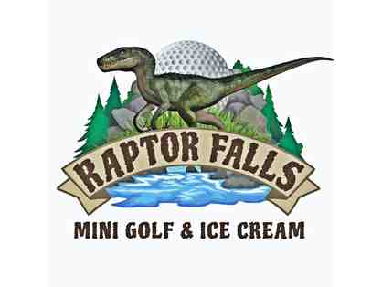 Golf for 5 at Raptor Falls Mini Golf & Ice Cream