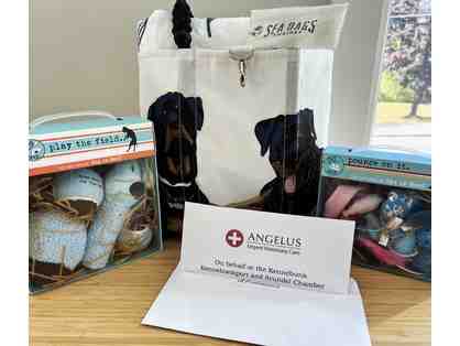 $150 Gift Certificate, Sea Bag and Gift Set courtesy of Angelus Urgent Veterinary Care