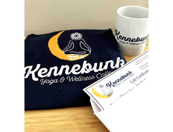 5 Class Package and Gift Set courtesy of Kennebunk Yoga & Wellness Collective