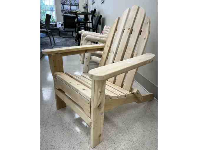 Folding Adirondack Chair courtesy of Anchor Fence