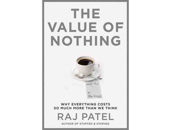 Signed Raj Patel Books: Stuffed and Starved & The Value of Nothing - Photo 2