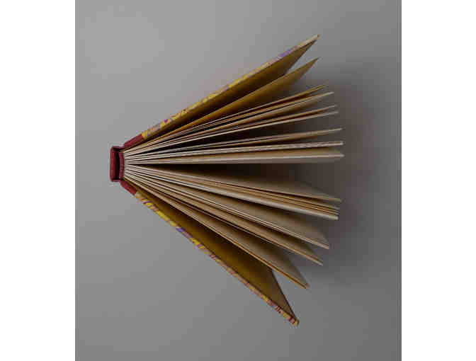 Handmade Marbled Casebound Book