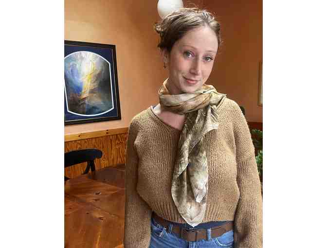 Silk Habotai Scarf/Shawl by Blue Moon Design Studio