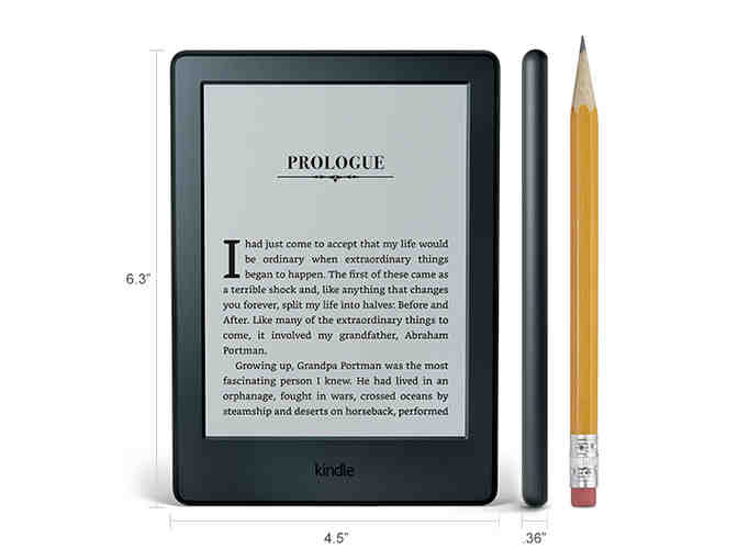 Kindle E-reader - 6' Glare-Free Touchscreen Display, Wi-Fi, Black
