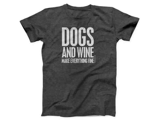 Dogs and Wine T-Shirt (size XL)