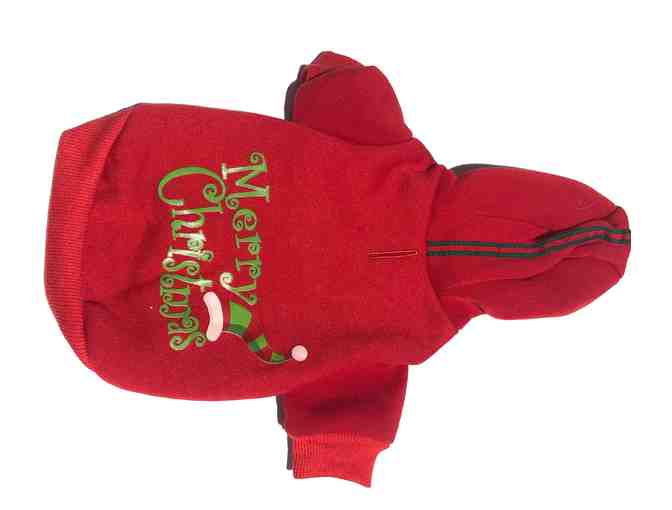 Merry Christmas Red Hoodie, (size xs)