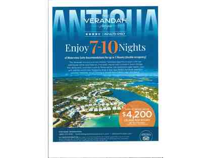 7-10 Nights The Veranda Luxury Resort, Antigua (All Inclusive, Up to 3 rooms)