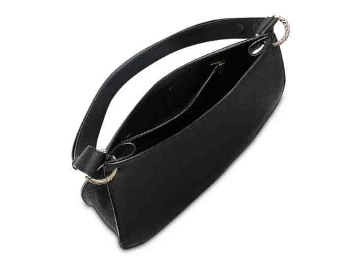 Loeffler Randall's Caroline Leather Tote in black leather