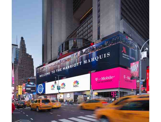 New York Marriott Marquis - 1 night stay and breakfast for 2