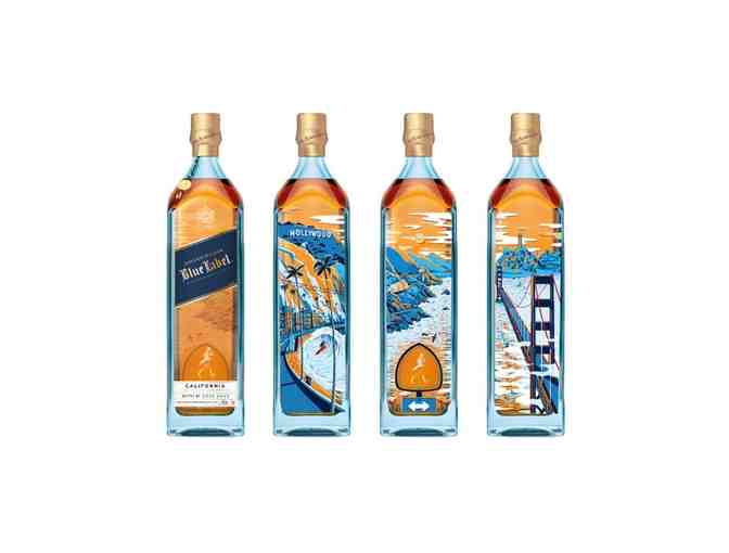 Limited Edition Bottle of Johnnie Walker Blue Label- California Edition