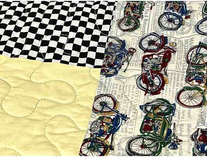 Outdoor Activities Quilt from Hugo Ladies Schoolhouse Quilters