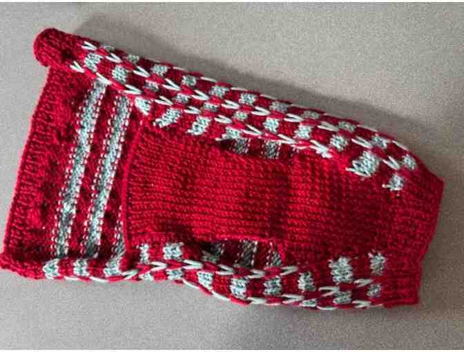 Hand-Knit Dog Sweater