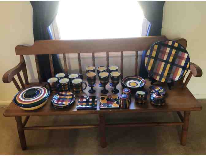 Several Pieke Pottery Pieces