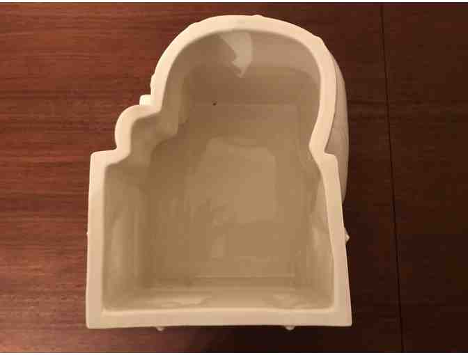 Lenox Santa Workbench Cookie Jar