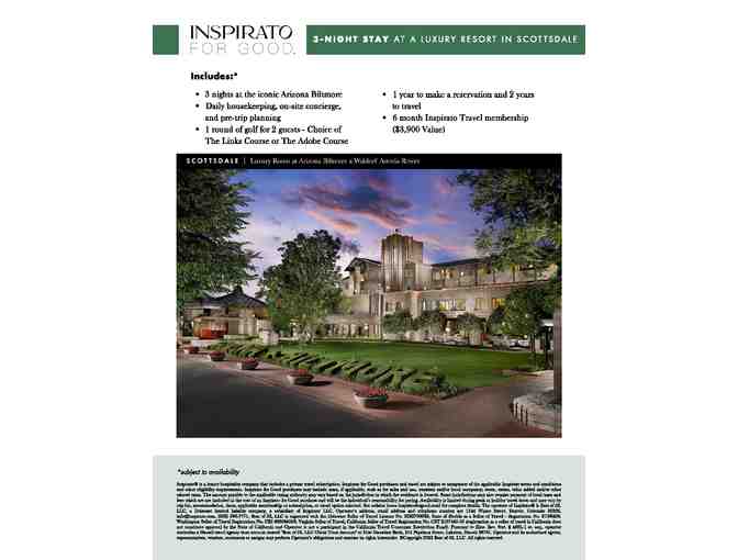 GOLF GETAWAY 3 Night Luxury Inspirato