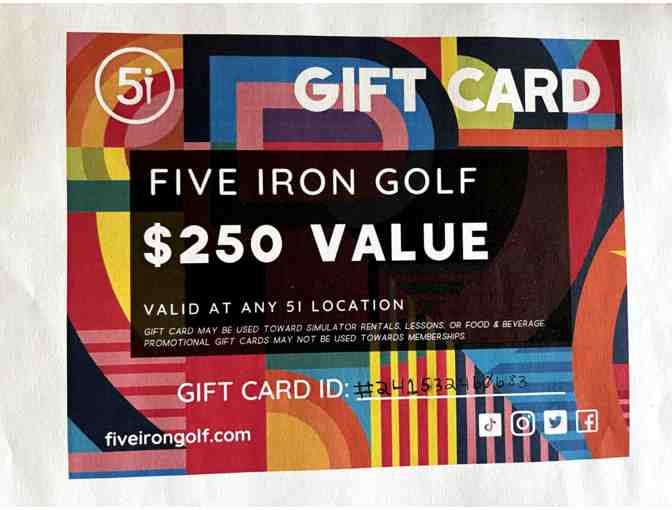 Play, Practice and Party at Five Iron Golf