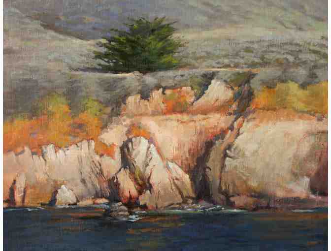 'Cliff Path Cypress' by Dennis Stanford