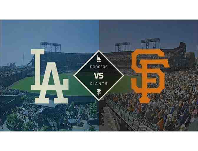 Four Loge Tickets - Dodgers vs Giants game on July 24th at Dodger Stadium - Photo 1