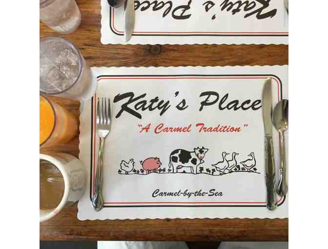 $50 Gift Certificate to Katy's Place in Carmel, CA