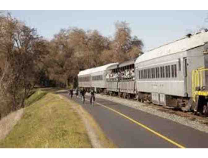 4 Excursion Train Vouchers valid for the Sacramento Southern Railroad Excursion Train Ride