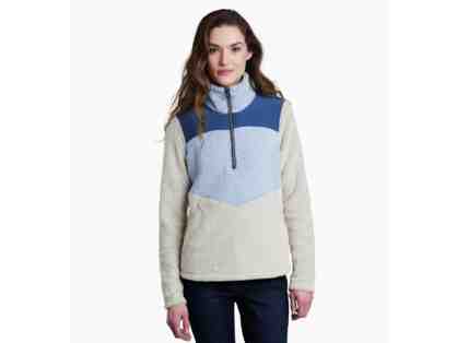 Kuhl Women's PRISM 1/2 Zip Fleece in Glacier- Size Small