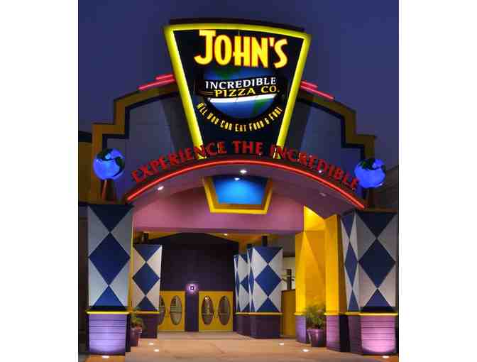 4 Free Buffet & Beverage Admission Passes for ANY John's Incredible Pizza