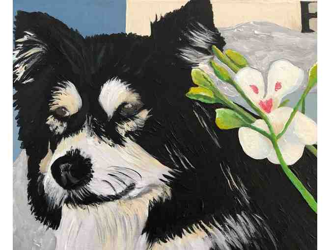 Personalized Painted Pet Portrait