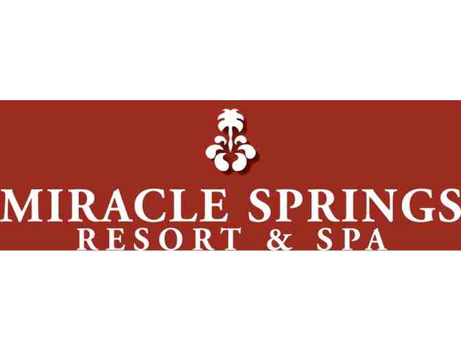 3 day/ 2 night hotel stay at the Miracle Springs Resort and Spa in Palm Springs, CA