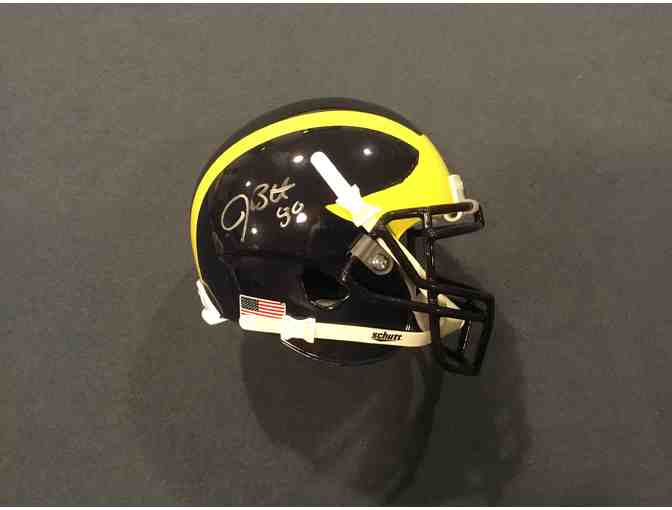 Jake Butt autographed Michigan mini-helmet