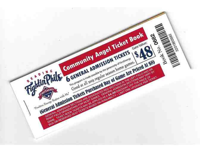 6-Pack of Tickets to the Reading Phillies