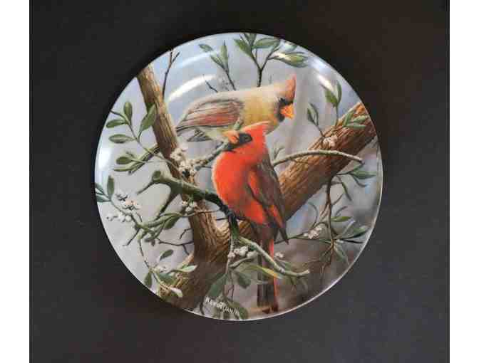 Decorative Plate 'The Cardinal'