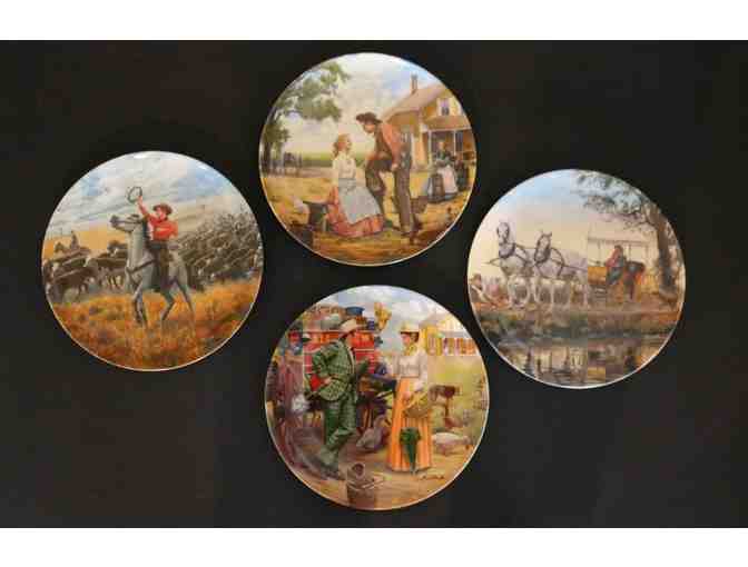 Set of 4 Collectors Plates - Musical 'Oklahoma'