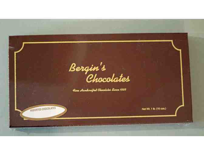One-Pound Box of Bergins Chocolate