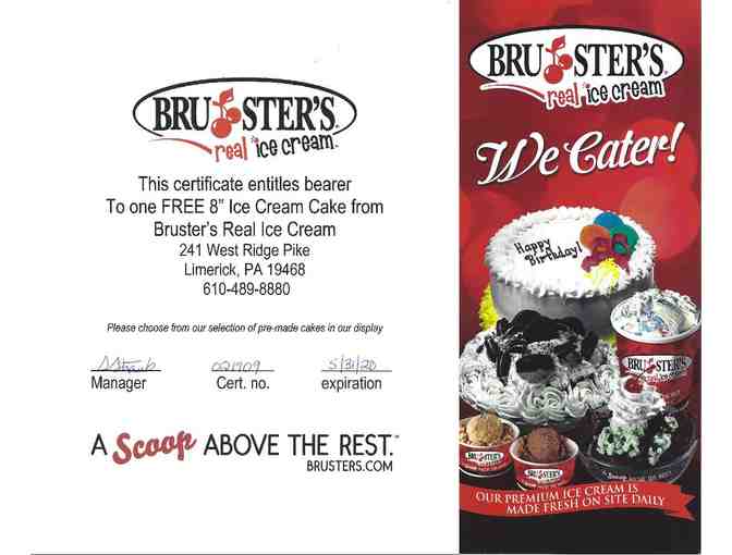 One Free 8-Inch Ice Cream Cake from Bruster's Real Ice Cream - Limerick