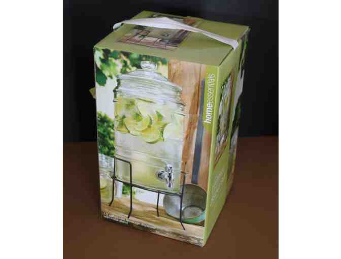 1-1/2 Gallon Cold Beverage Dispenser with Stand