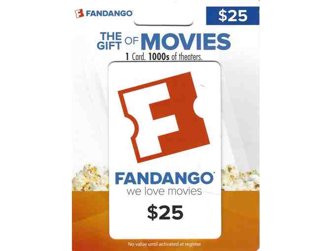 $25 Fandango Gift Card