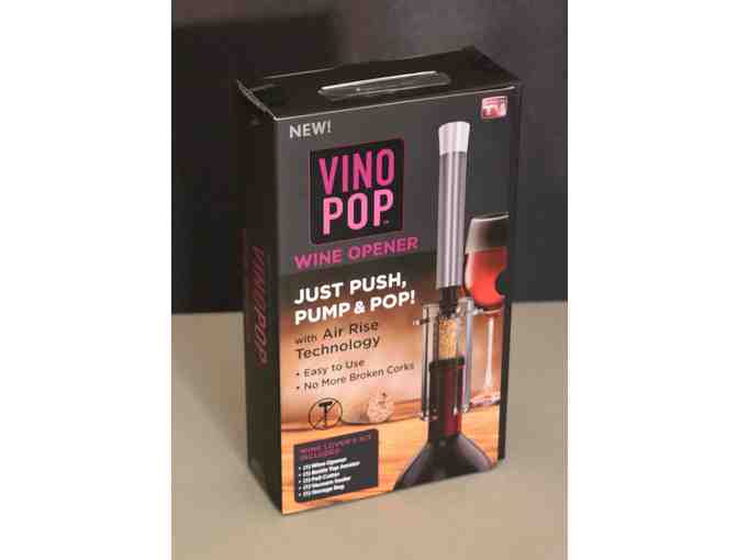 Vino Pop Wine Opener with Air Rise Technology
