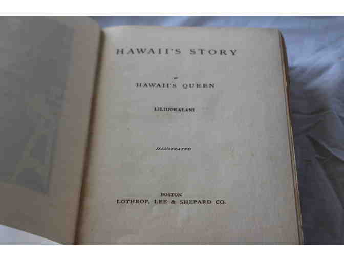 'Hawaii's Story by Hawaii's Queen' RARE First Edition