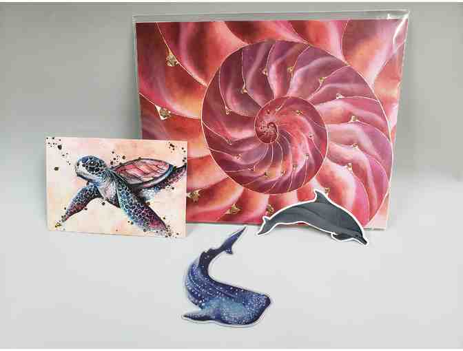 Danielle Burnside Painting Nautilus; 'Aumoana - Photo 1