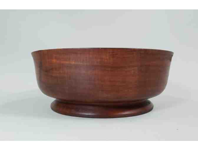 Koa Wood Bowl by Russ Johnson 3.25" high, 7.75" diameter - Photo 1